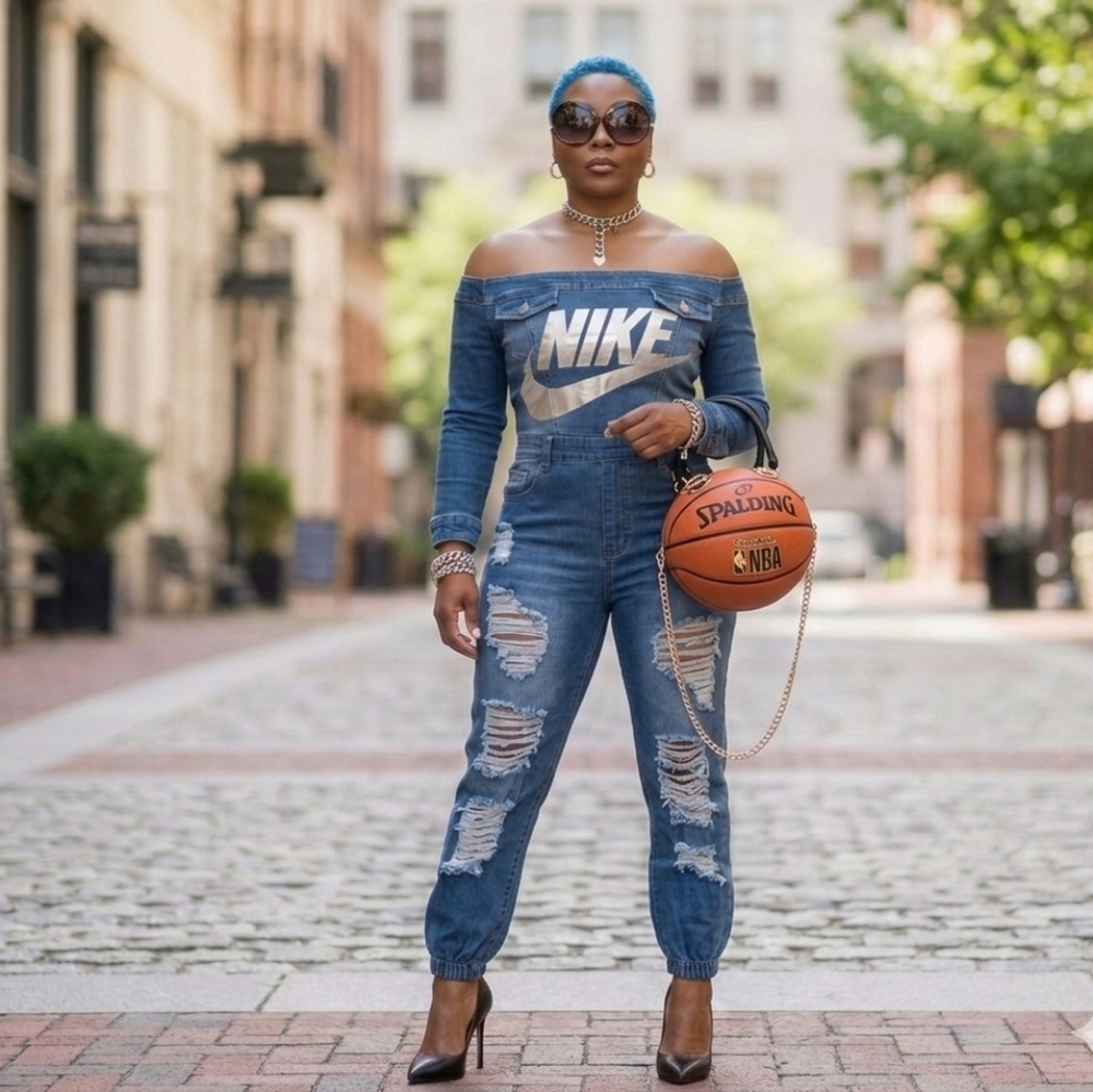 HANDMADE "ORIGINAL SPALDING" Basketball Purse 🏀 - Picture 3 of 17